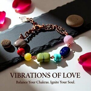 7 Chakra Bracelet! Handmade with Love & Intention! No Repeats ~ Meditation Reiki